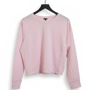 Express Light Pink Blouse sweatshirt baby pink preppy trendy fall